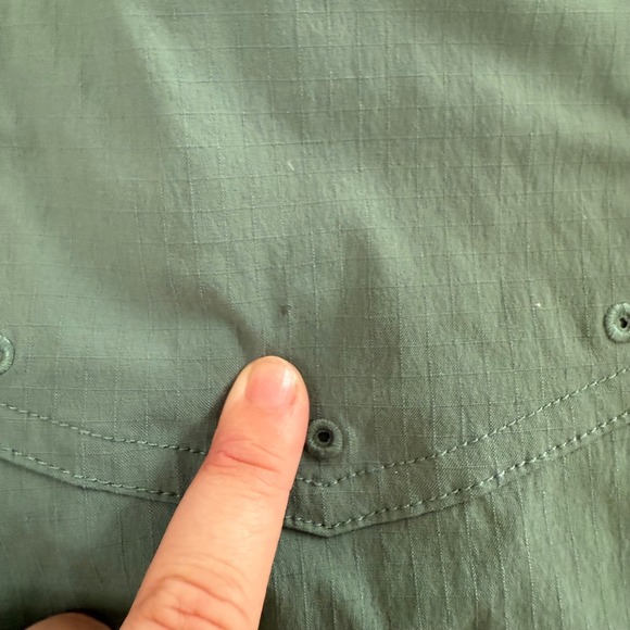 Duluth Trading Co Women's Heirloom Gardening Overalls Green Plus 2x-31 Nylon - Picture 10 of 14